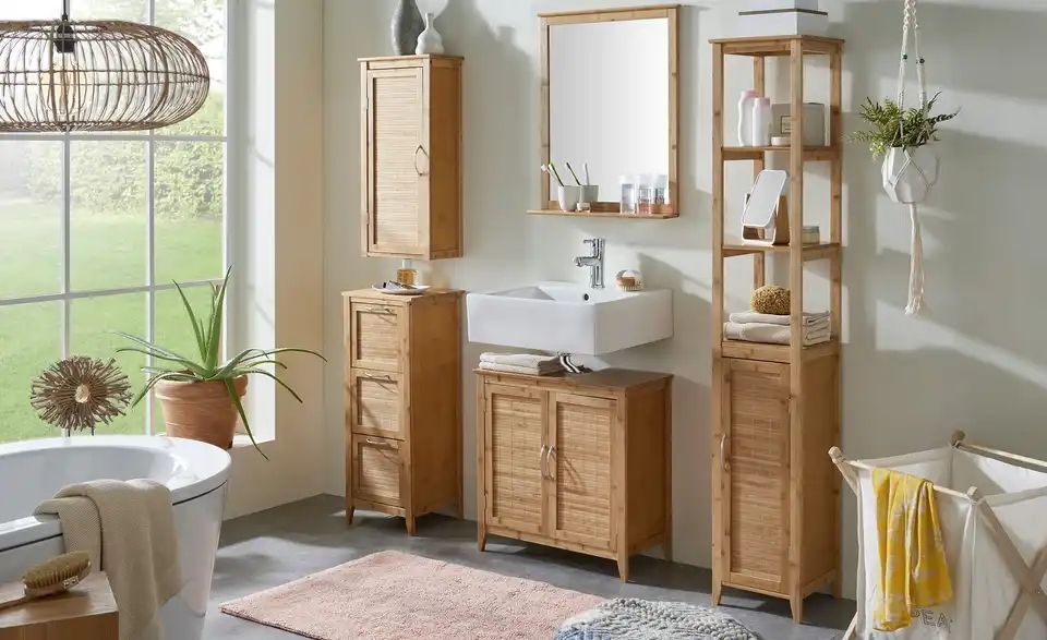 Bad-Wandschrank ALLUNA - Einrichtungsbeispiel
