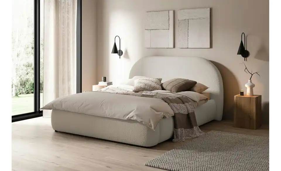 Selsey Polsterbett Ovo mit Bettkasten, in Wohnsituation