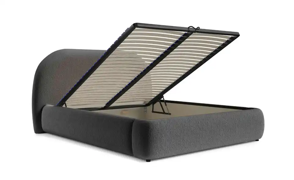 Selsey Polsterbett Ovo mit Bettkasten, Funktionsansicht