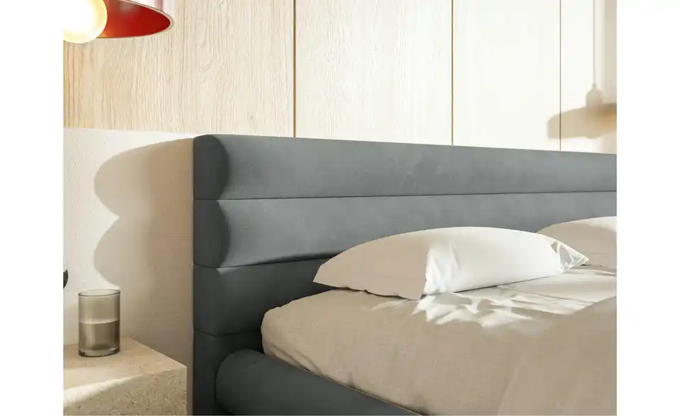 Selsey Polsterbett Alegre mit Bettkasten, in Wohnsituation