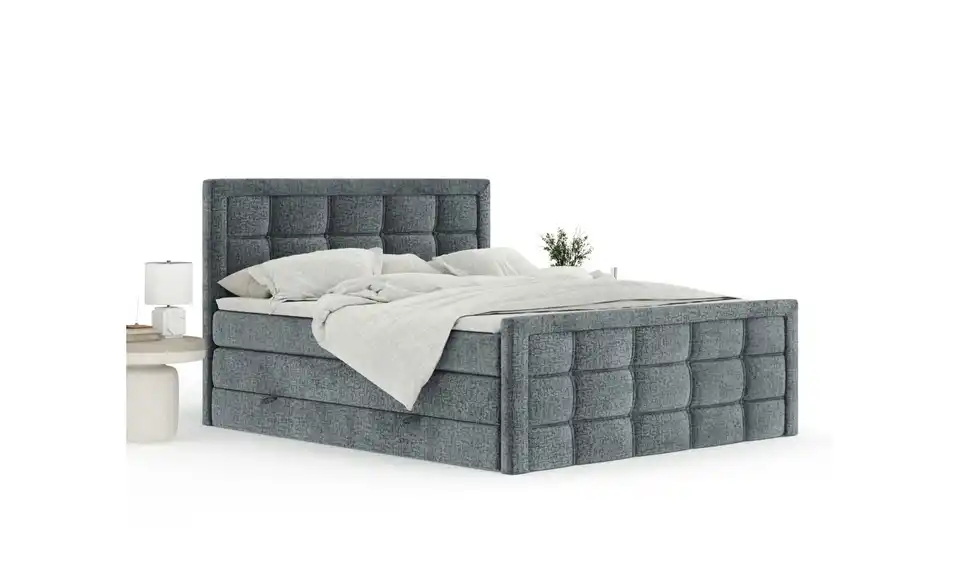 Boxspringbett mit Stauraum Ambrosia, in Wohnsituation