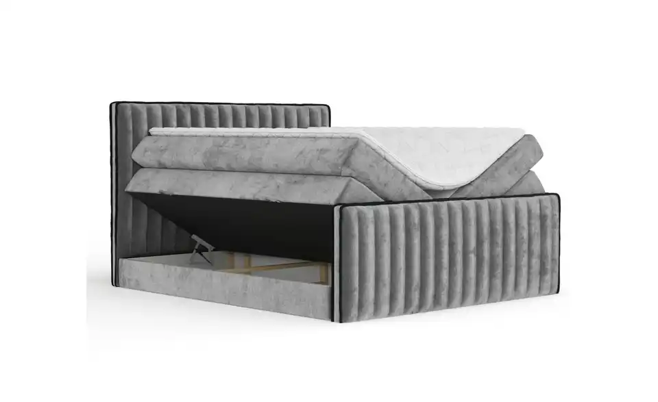 Boxspringbett mit Stauraum, Funktionsansicht