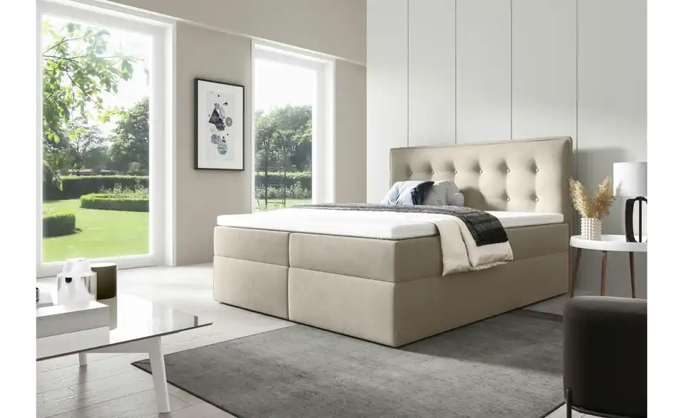 Boxbett Focus mit Bettkasten, in Wohnsituation