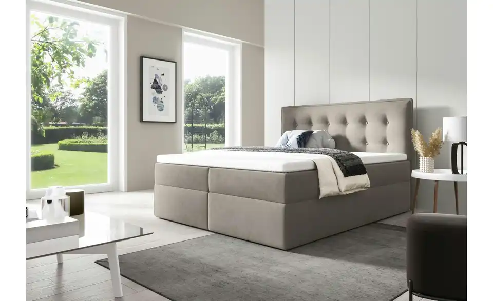 Boxbett Focus mit Bettkasten, in Wohnsituation