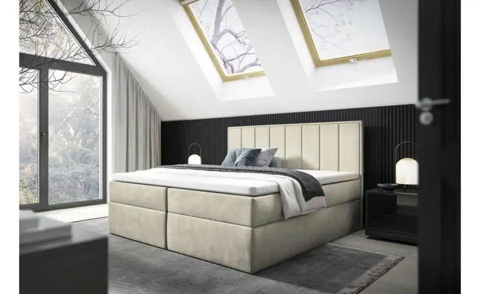 Boxbett Havana mit Bettkasten, in Wohnsituation