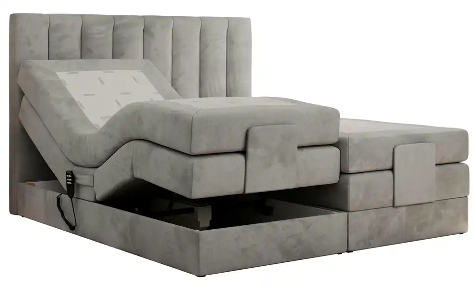 Motor Boxspringbett Comforto mit Bettkasten, Detailansicht