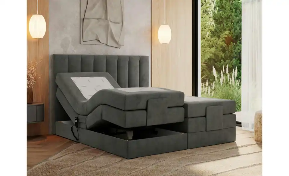 Motor Boxspringbett Comforto mit Bettkasten, Funktionsansicht