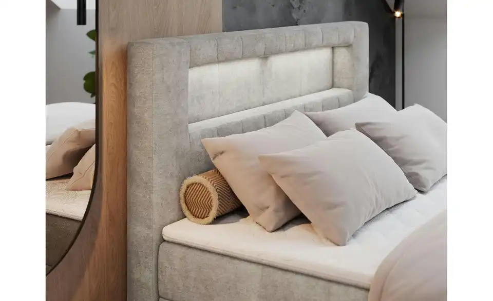 Boxbett Gold 5 mit Bettkasten, in Wohnsituation