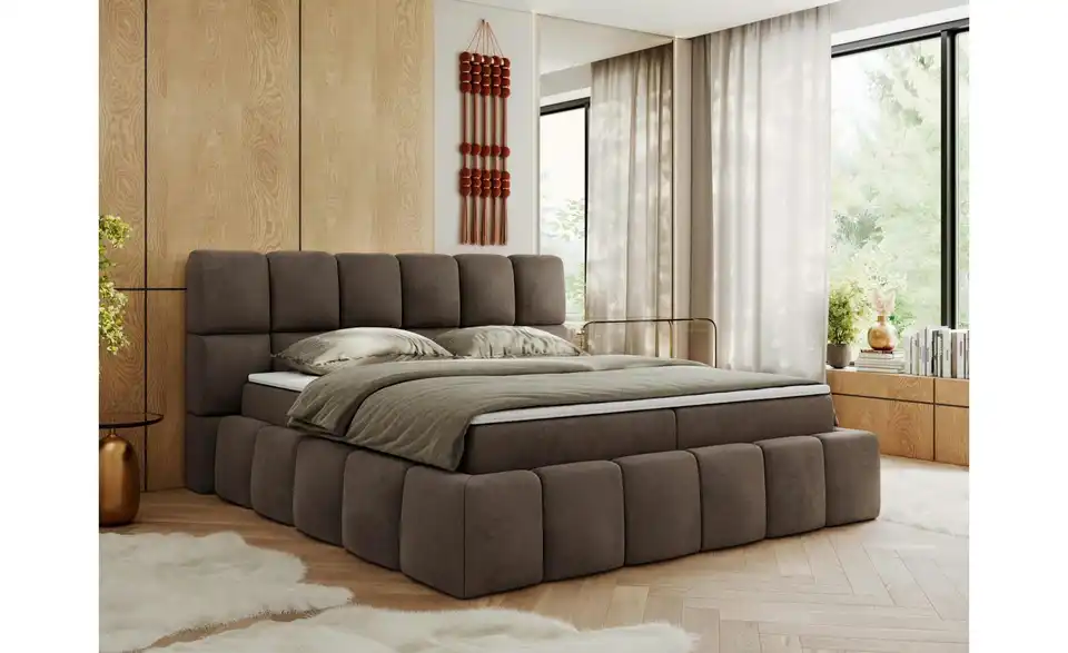 Boxbett Nira mit Bettkasten, in Wohnsituation