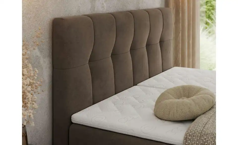 Motor Boxspringbett Vittoria mit Bettkasten, in Wohnsituation