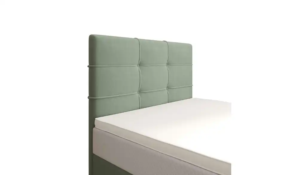 Boxbett Duo 2 mit Stauraum, Matratze H3 und Topper, Detailansicht