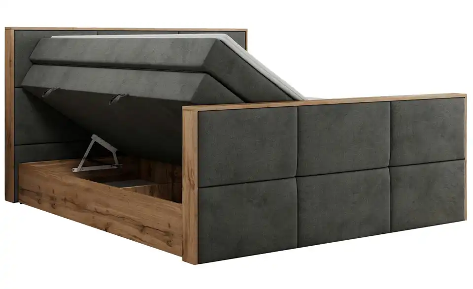 Boxspringbett Albero 2 King Duo mit Bettkasten, Detailansicht