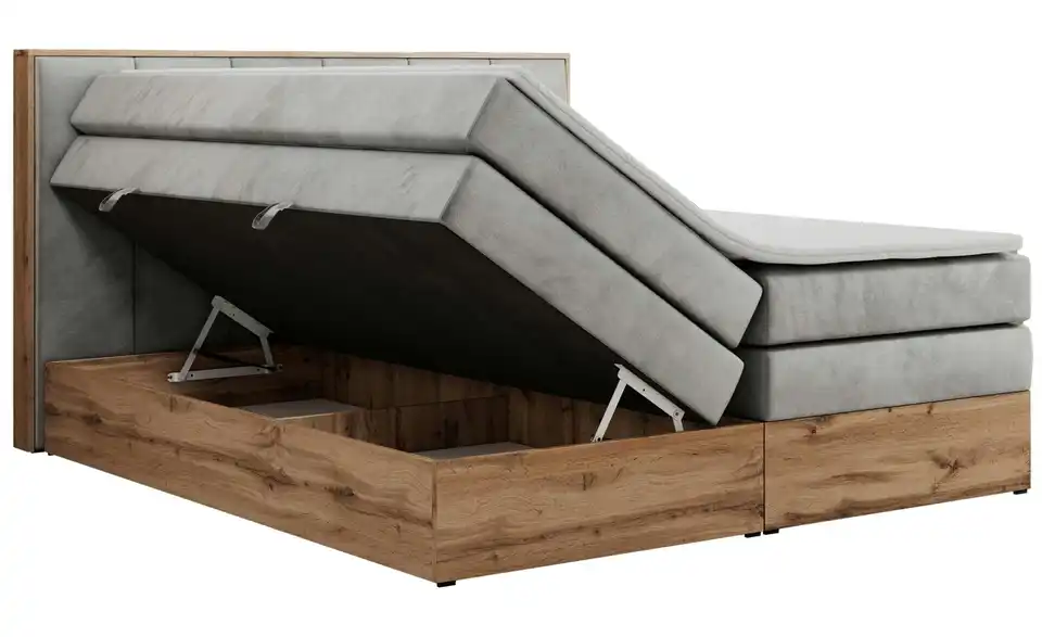 Boxspringbett Albero 1 King mit Bettkasten, Detailansicht