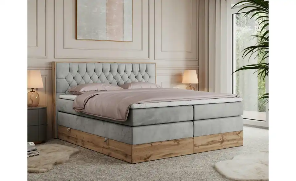 Boxspringbett Amore King mit Bettkasten, in Wohnsituation