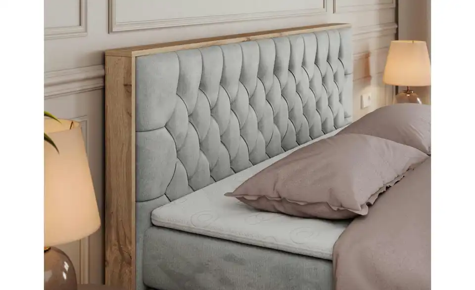 Boxspringbett Amore King mit Bettkasten, in Wohnsituation