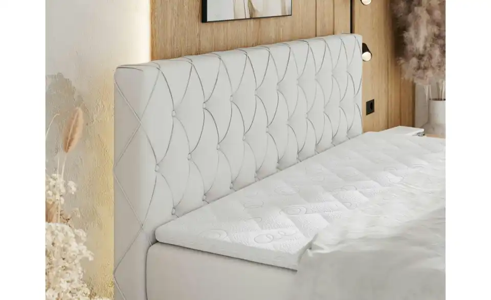 Boxspringbett Miren King Duo mit Bettkasten, in Wohnsituation