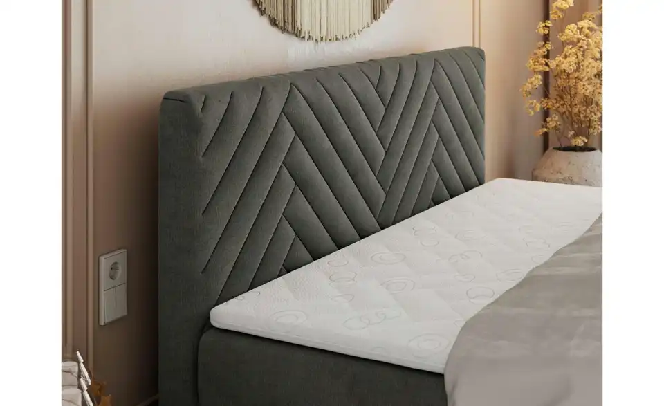 Boxspringbett Paris King Duo mit Bettkasten, in Wohnsituation