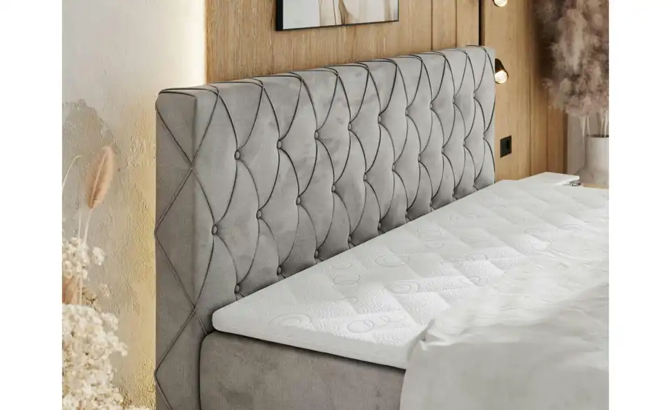 Boxspringbett Miren King Duo mit Bettkasten, in Wohnsituation