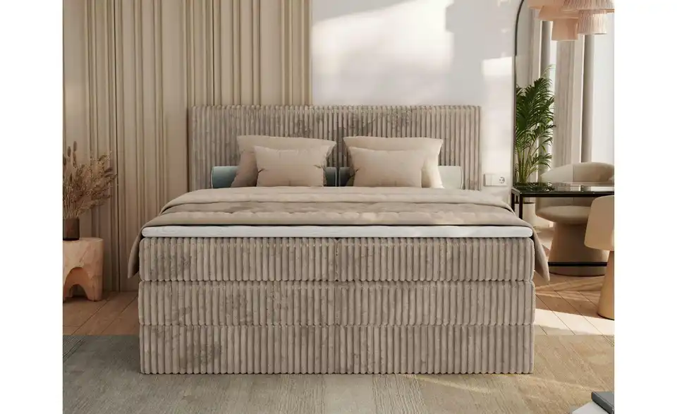 Boxspringbett Tiliano King mit Bettkasten, in Wohnsituation
