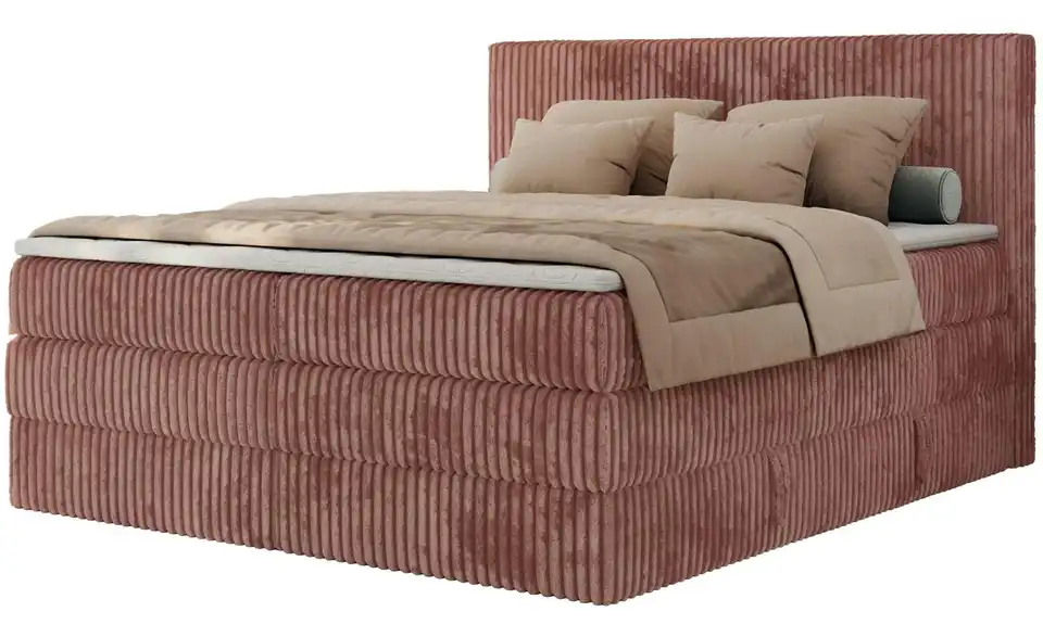 Boxspringbett Tiliano King mit Bettkasten, Perspektive