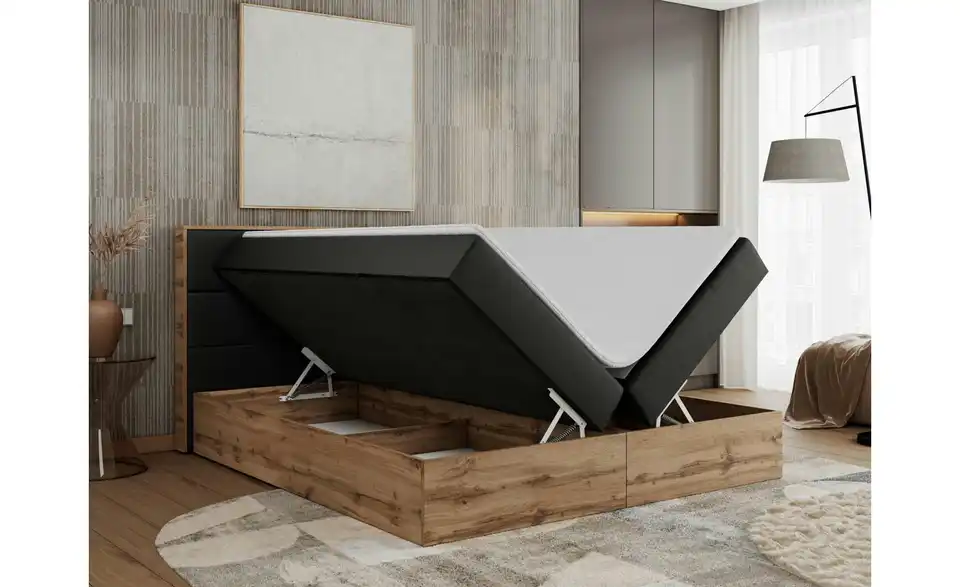 Boxbett Albero 2 mit Bettkasten, Funktionsansicht