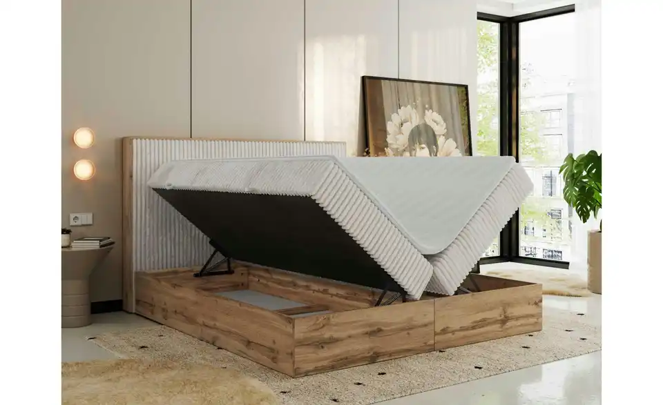 Boxbett Wood Classic mit Bettkasten, Funktionsansicht
