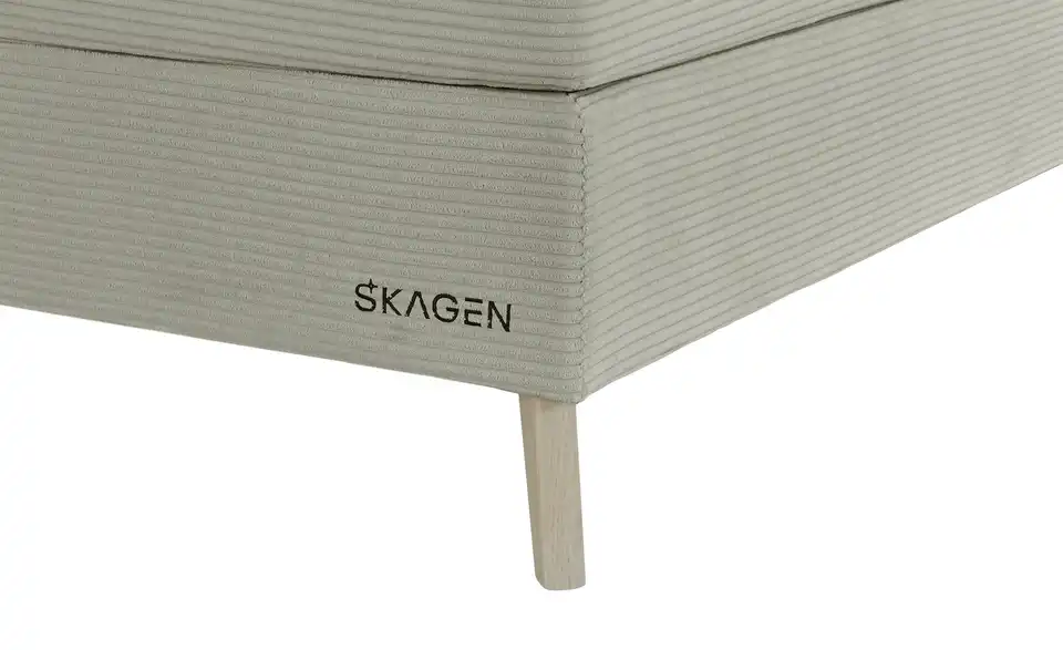 SKAGEN STUDIO Boxspringbett Vestre, Detailansicht