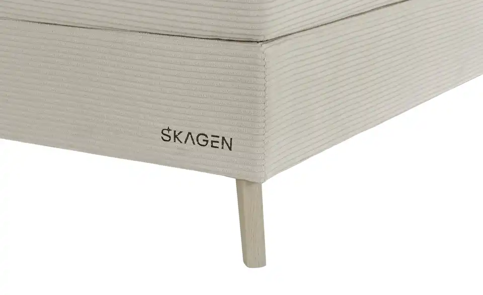 SKAGEN STUDIO Boxspringbett Vestre, Detailansicht