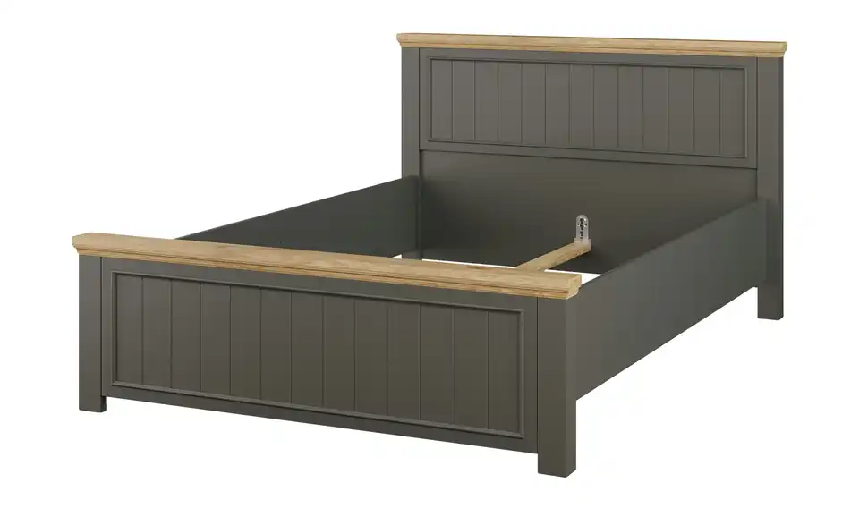 Bettgestell Countryside 140x200, Perspektive