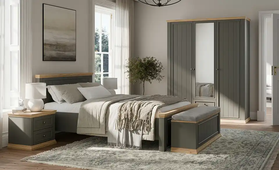 Bettgestell Countryside 140x200, in Wohnsituation