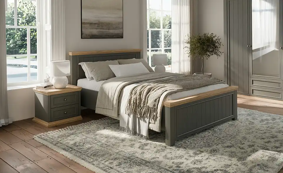 Bettgestell Countryside 140x200, in Wohnsituation