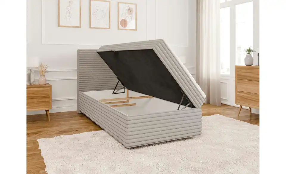 Boxspringbett, in Wohnsituation