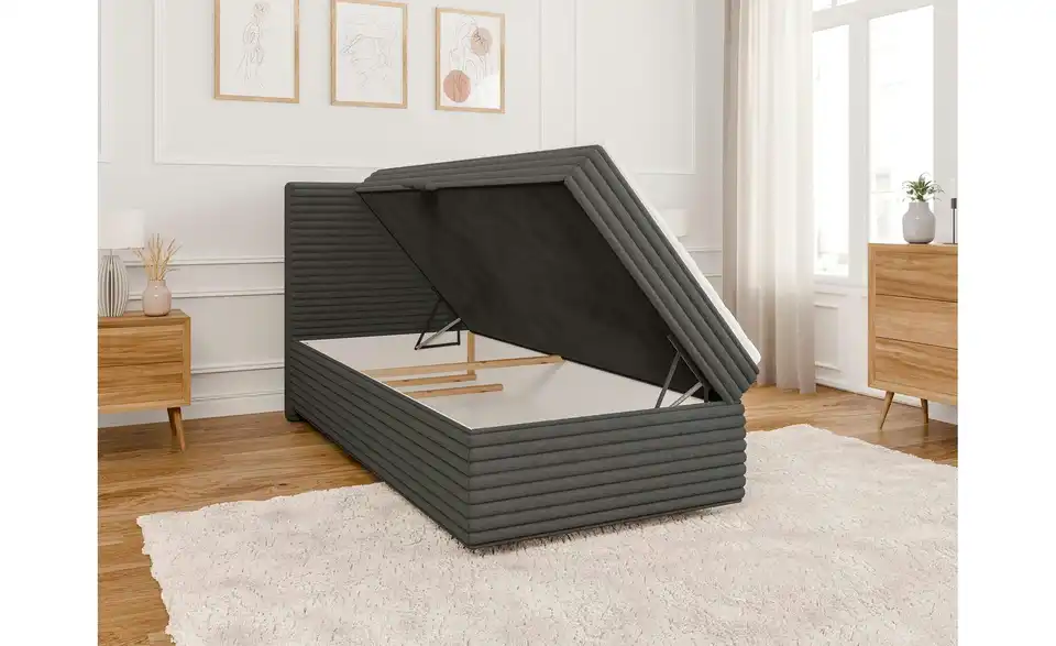 Boxspringbett, in Wohnsituation