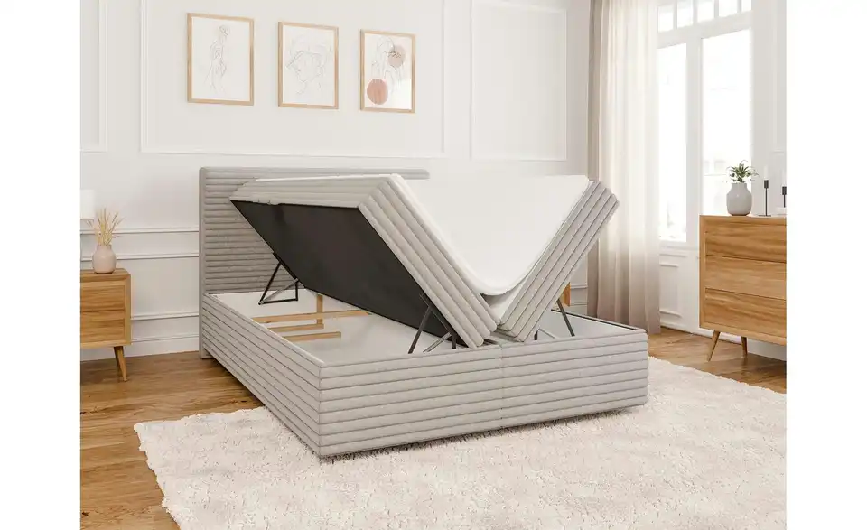 Boxspringbett, in Wohnsituation
