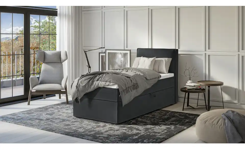 Boxspringbett, in Wohnsituation