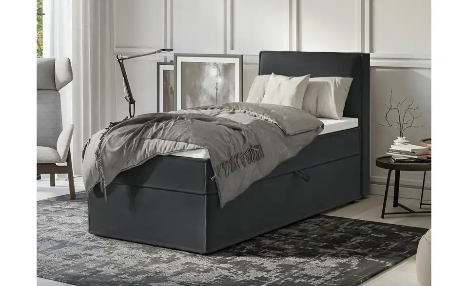 Boxspringbett, in Wohnsituation