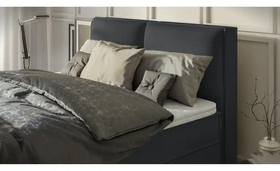 Boxspringbett, Detailansicht