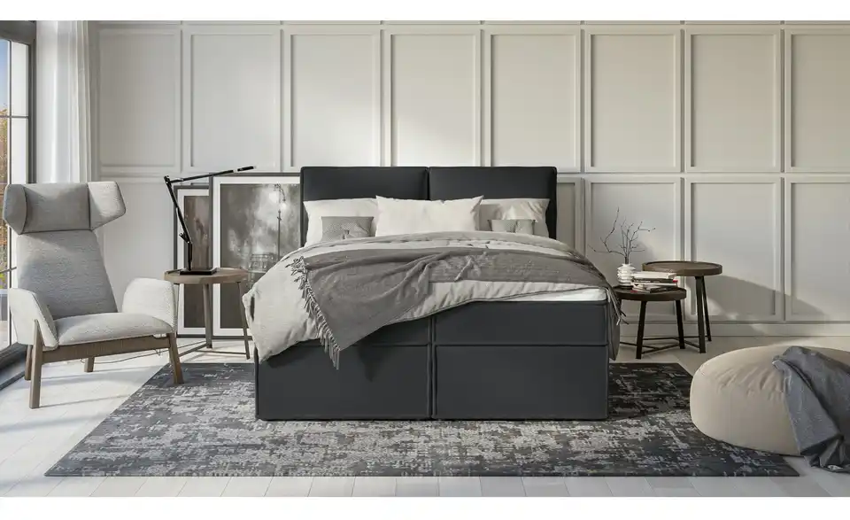 Boxspringbett, in Wohnsituation