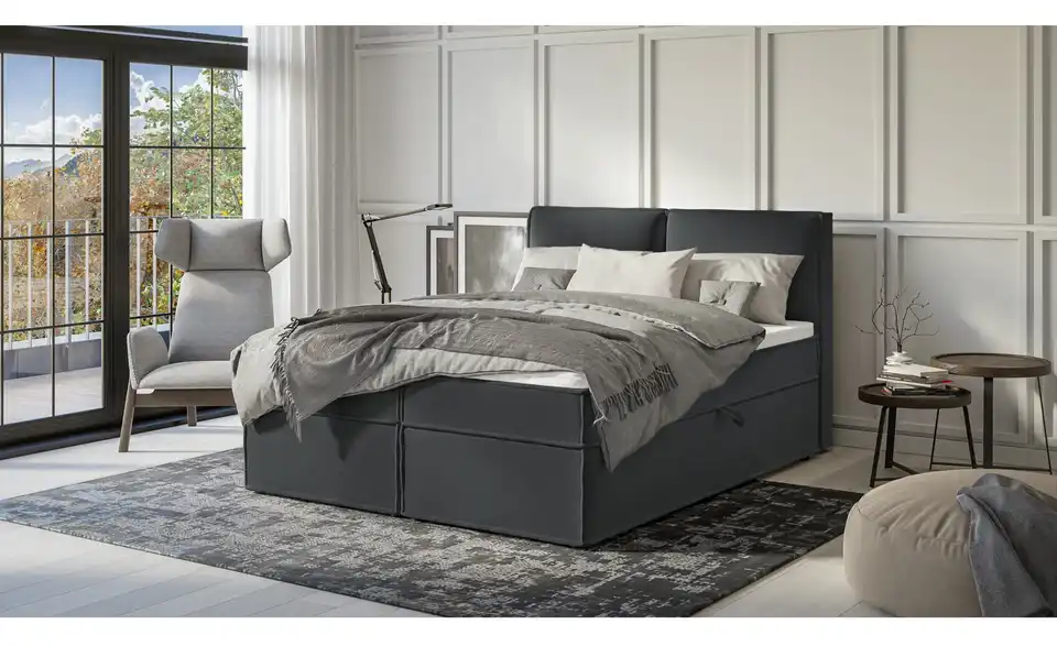 Boxspringbett, in Wohnsituation