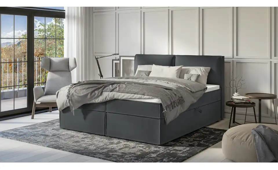 Boxspringbett, in Wohnsituation