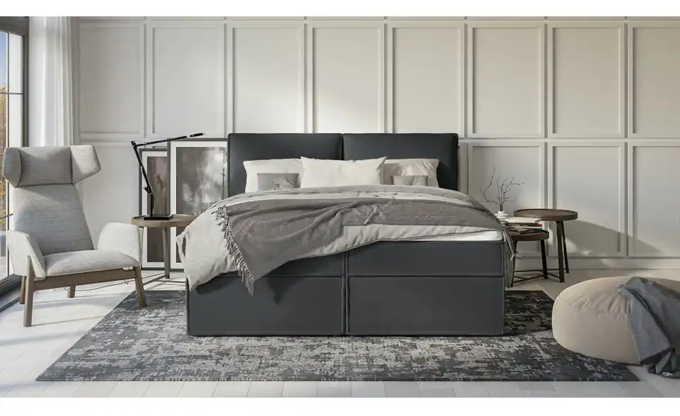 Boxspringbett, in Wohnsituation