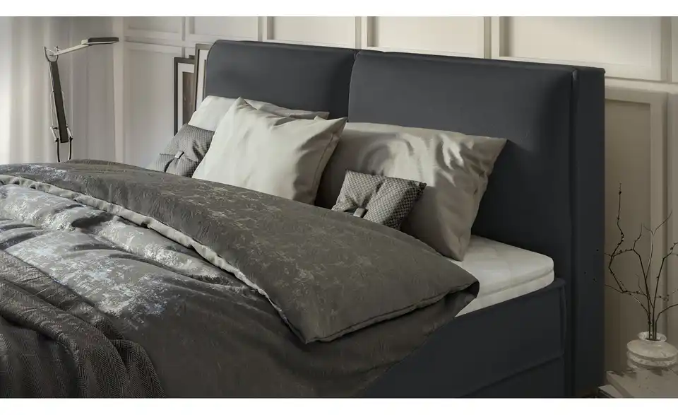 Boxspringbett, Detailansicht