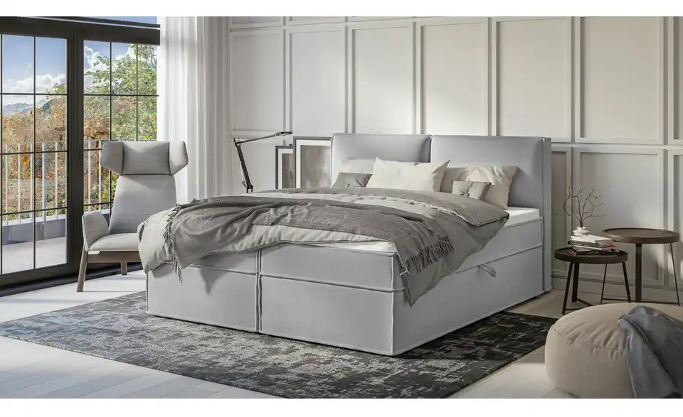 Boxspringbett, in Wohnsituation