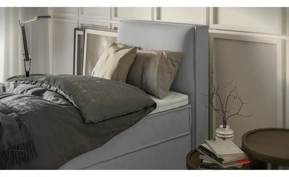 Boxspringbett, Detailansicht