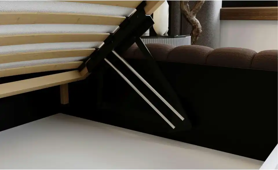 Polsterbett, Detailansicht