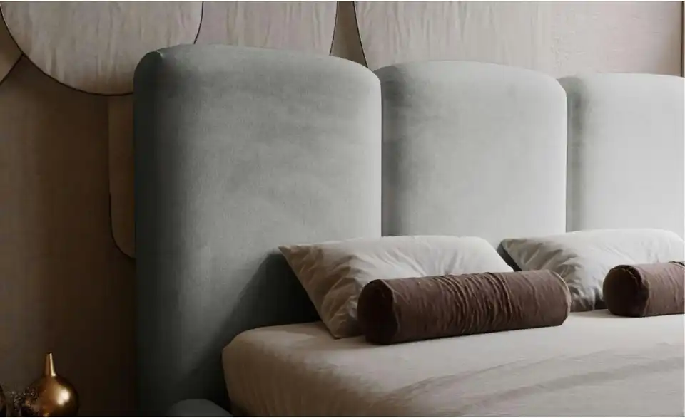 Polsterbett, Detailansicht