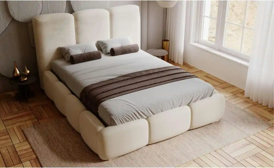 Polsterbett, in Wohnsituation