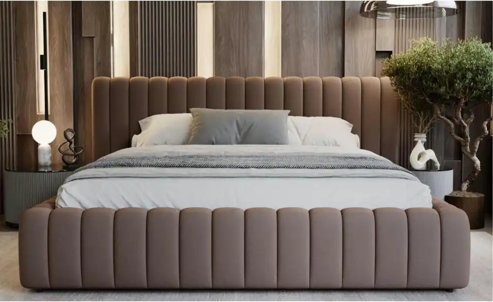 Polsterbett, in Wohnsituation