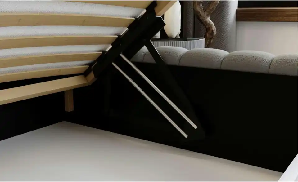 Polsterbett, Detailansicht