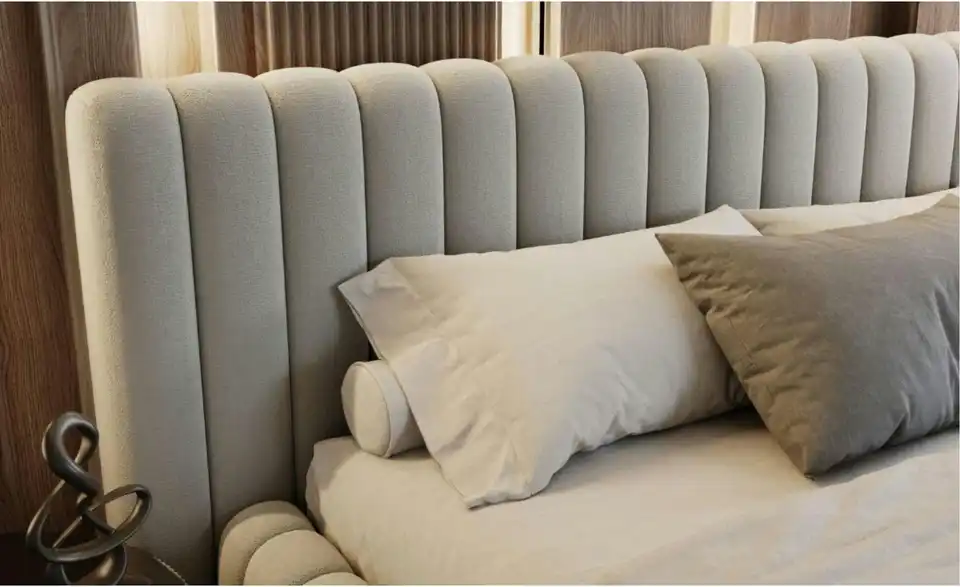 Polsterbett, Detailansicht